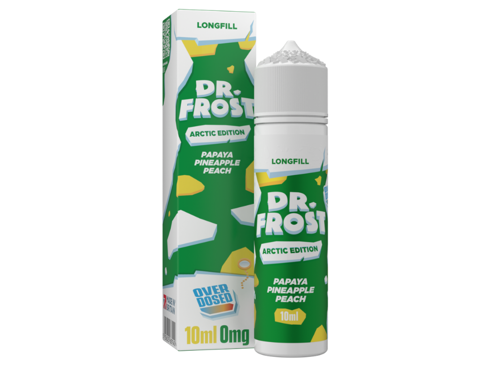 Dr. Frost - Arctic Edition - Papaya Pineapple Peach - Longfill Aroma 10ml (60ml Flasche)