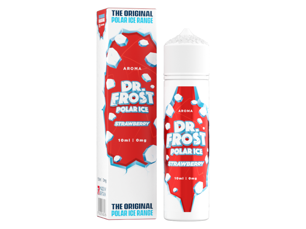 Dr. Frost - Polar Ice Vapes - Strawberry - Longfill Aroma 10ml (60ml Flasche)