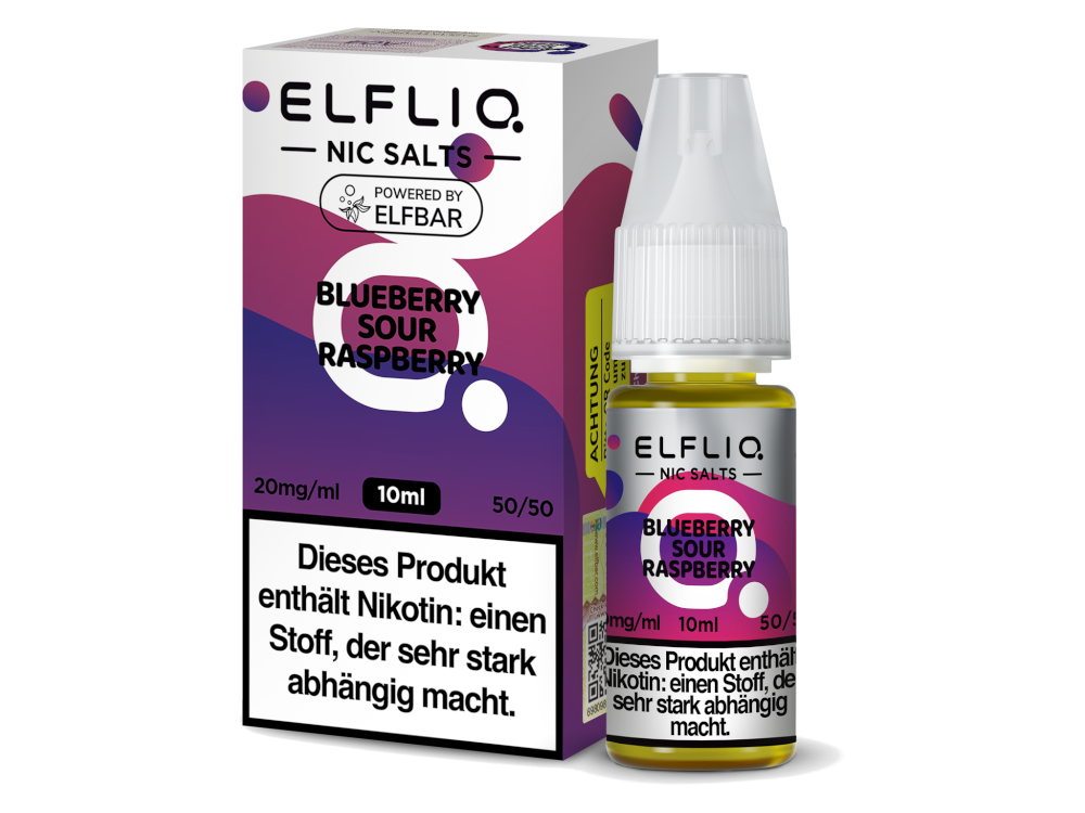 ELFLIQ - Blueberry Sour Raspberry - 10ml Fertigliquid (Nikotinsalz)