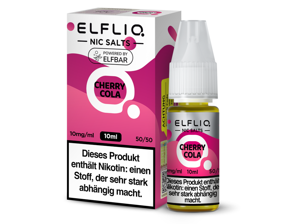 ELFLIQ - Cherry Cola - 10ml Fertigliquid (Nikotinsalz)