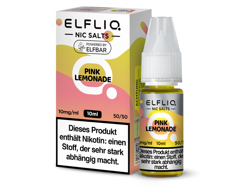ELFLIQ - Pink Lemonade - 10ml Fertigliquid (Nikotinsalz)