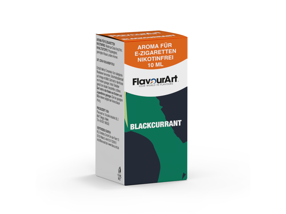 FlavourArt - Black Currant - Konzentrat Aroma 10ml (10ml Flasche)