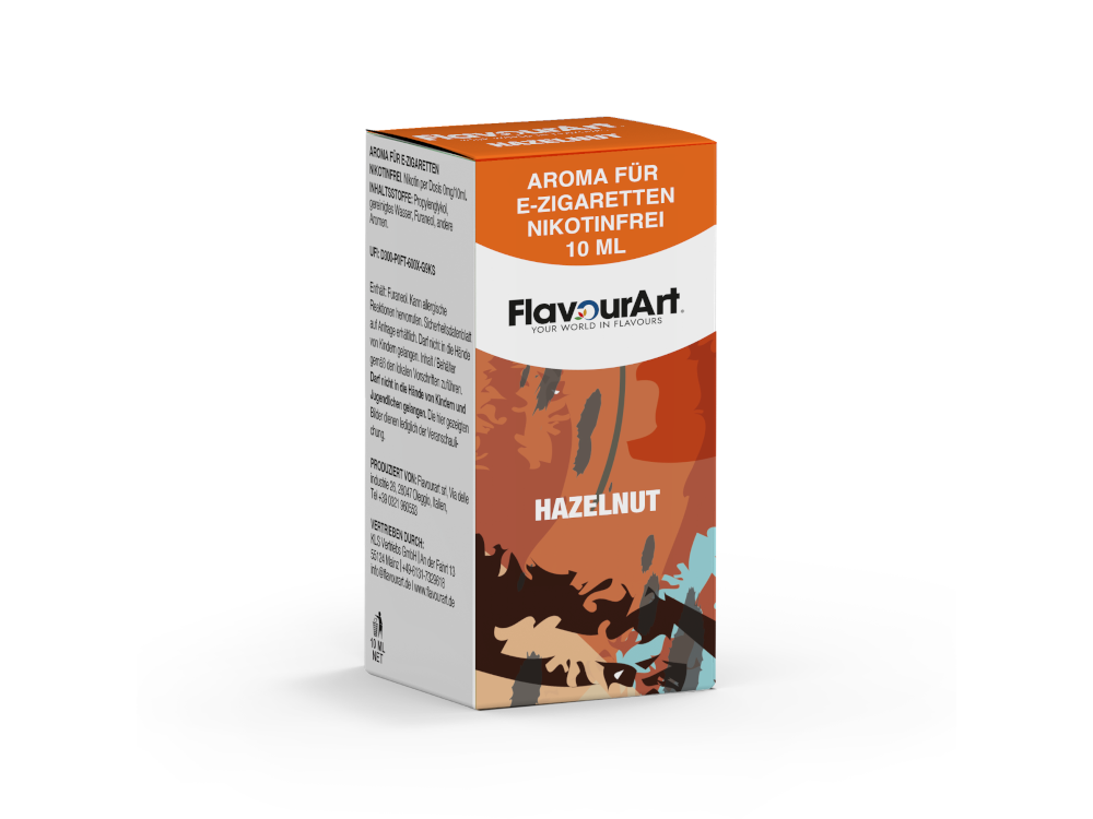 FlavourArt - Hazelnut - Konzentrat Aroma 10ml (10ml Flasche)