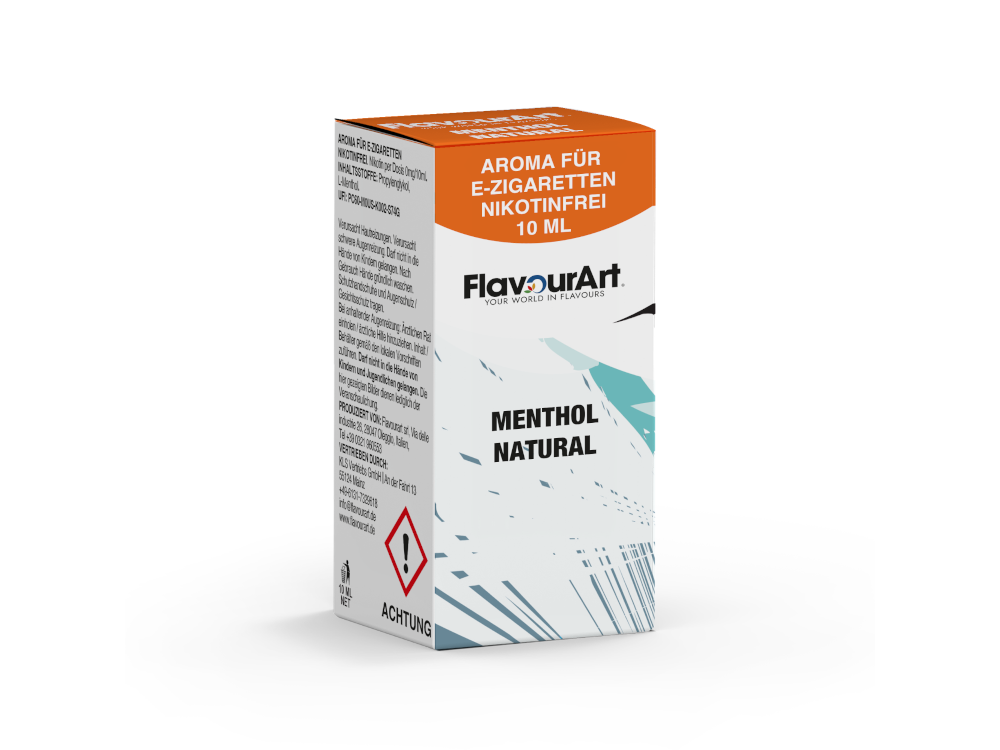 FlavourArt - Menthol Natural - Konzentrat Aroma 10ml (10ml Flasche)