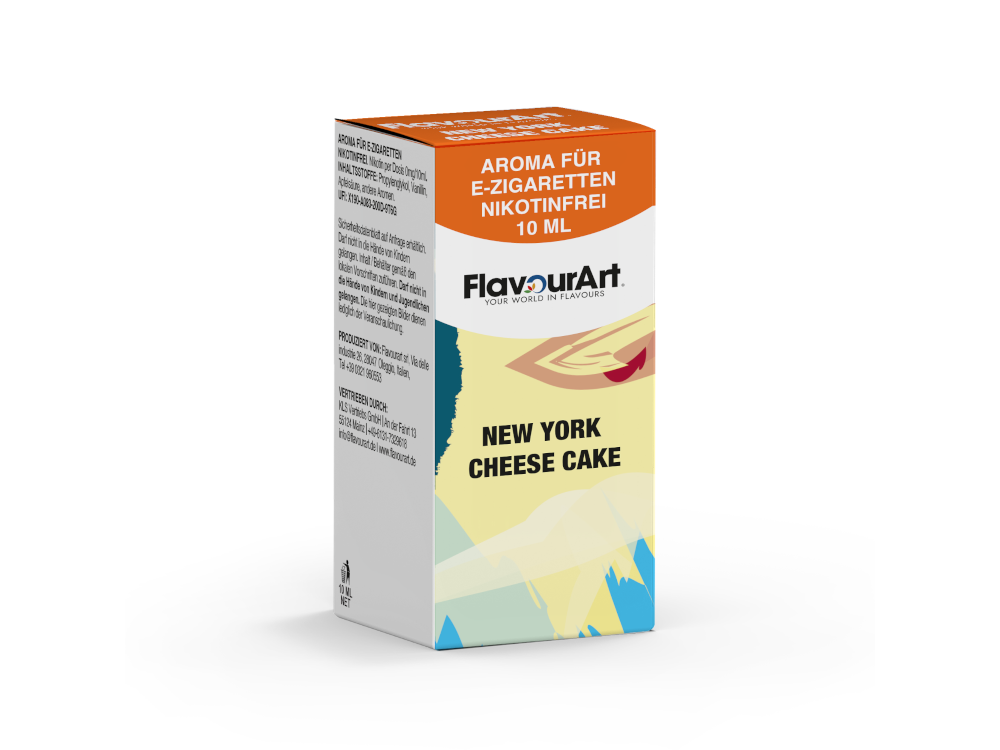 FlavourArt - New York Cheese Cake - Konzentrat Aroma 10ml (10ml Flasche)