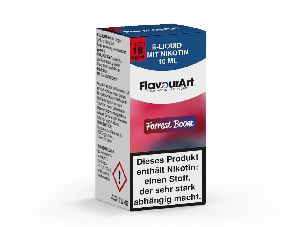 FlavourArt - Forrest Boom - 10ml Fertigliquid (Nikotin)