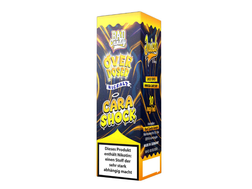 Bad Candy Liquids - Juicd - Cara Shock - 10ml Fertigliquid (Nikotinsalz)