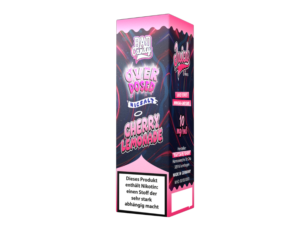 Bad Candy Liquids - Juicd - Cherry Lemonade - 10ml Fertigliquid (Nikotinsalz)