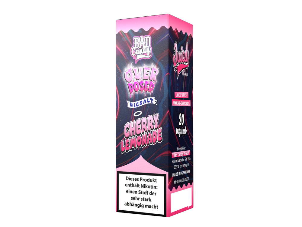 Bad Candy Liquids - Juicd - Cherry Lemonade - 10ml Fertigliquid (Nikotinsalz)
