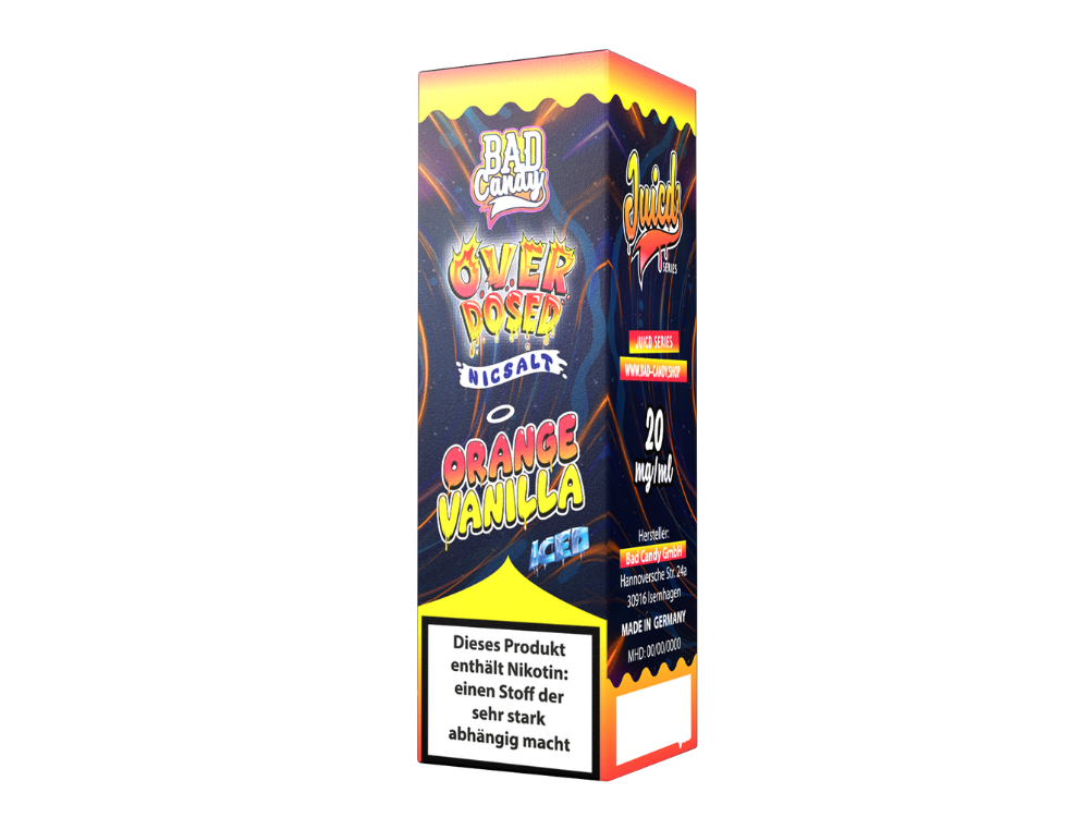 Bad Candy Liquids - Juicd - Orange Vanilla - 10ml Fertigliquid (Nikotinsalz)