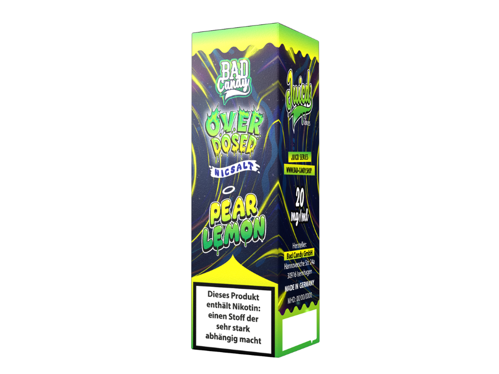 Bad Candy Liquids - Juicd - Pear Lemon - 10ml Fertigliquid (Nikotinsalz)