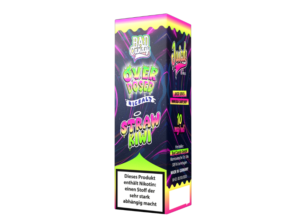 Bad Candy Liquids - Juicd - Straw Kiwi - 10ml Fertigliquid (Nikotinsalz)
