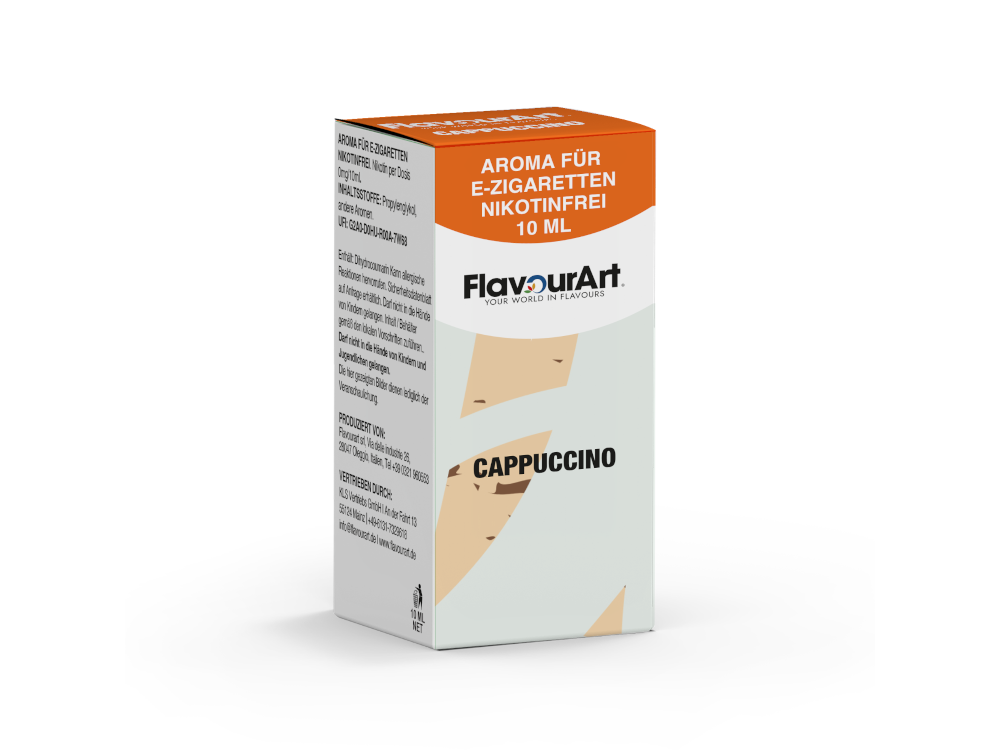 FlavourArt - Cappuccino - Konzentrat Aroma 10ml (10ml Flasche)