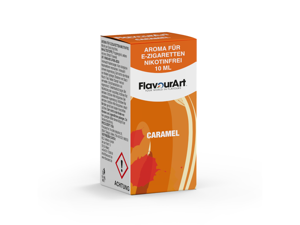 FlavourArt - Caramel - Konzentrat Aroma 10ml (10ml Flasche)
