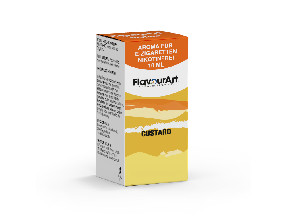 FlavourArt - Custard - Konzentrat Aroma 10ml (10ml Flasche)
