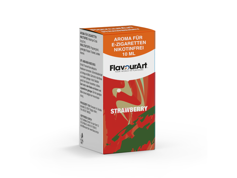 FlavourArt - Strawberry - Konzentrat Aroma 10ml (10ml Flasche)