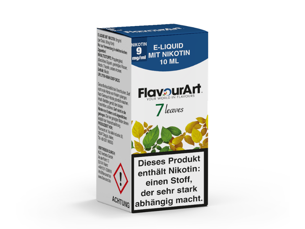 FlavourArt - 7 Leaves - 10ml Fertigliquid (Nikotin)