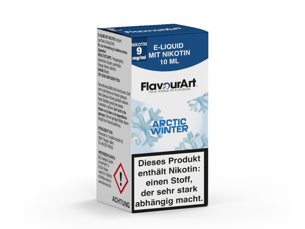 FlavourArt - Arctic Winter - 10ml Fertigliquid (Nikotin)