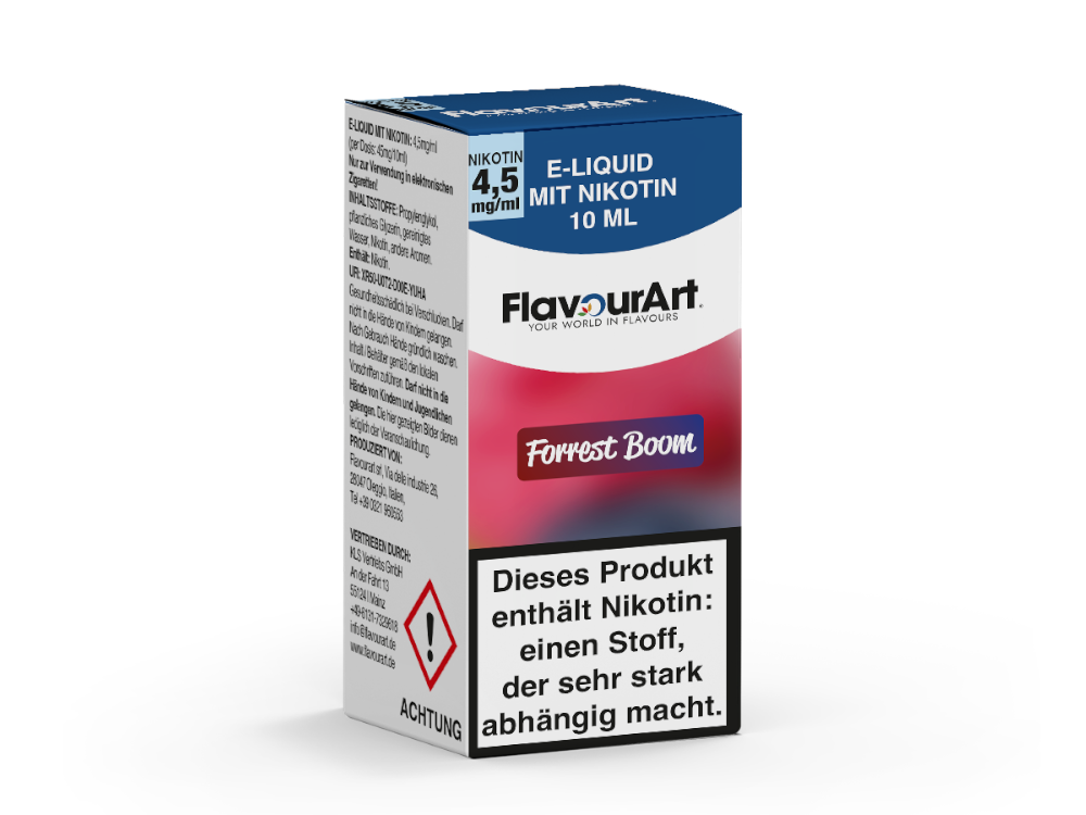 FlavourArt - Forrest Boom - 10ml Fertigliquid (Nikotin)