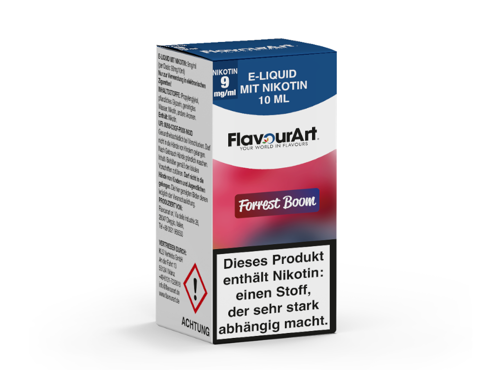 FlavourArt - Forrest Boom - 10ml Fertigliquid (Nikotin)