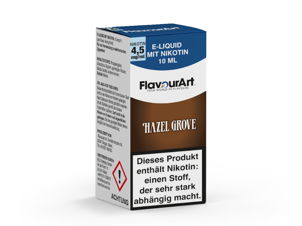 FlavourArt - Hazel Grove - 10ml Fertigliquid (Nikotin)