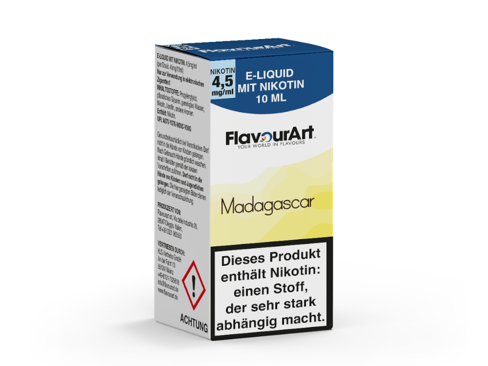 FlavourArt - Madagascar - 10ml Fertigliquid (Nikotin)