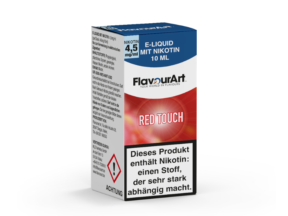 FlavourArt - Red Touch - 10ml Fertigliquid (Nikotin)