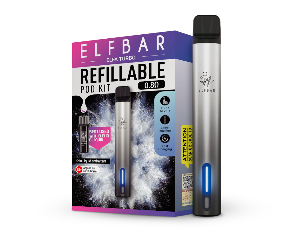 Elfbar - Elfa Turbo - E-Zigaretten Set