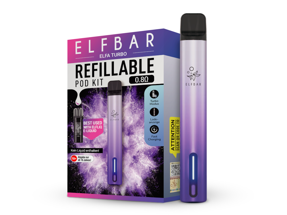 Elfbar - Elfa Turbo - E-Zigaretten Set
