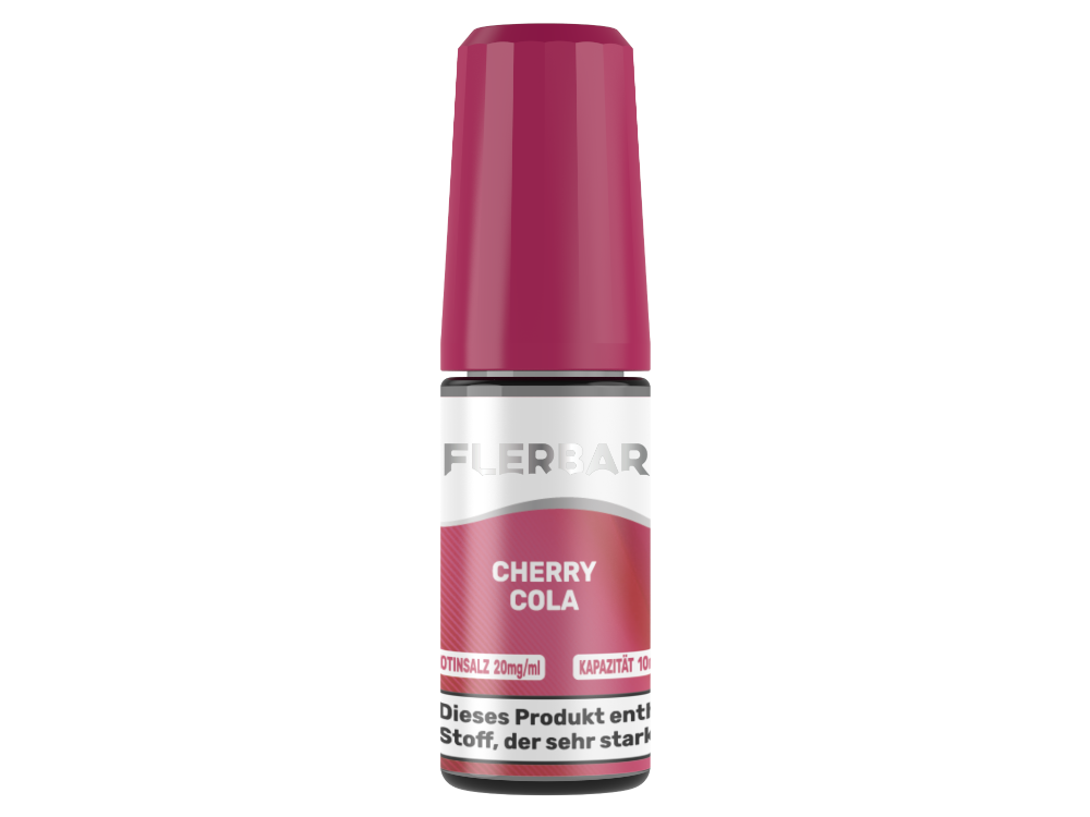 Flerbar Liquid - Cherry Cola - 10ml Fertigliquid (Nikotinsalz)