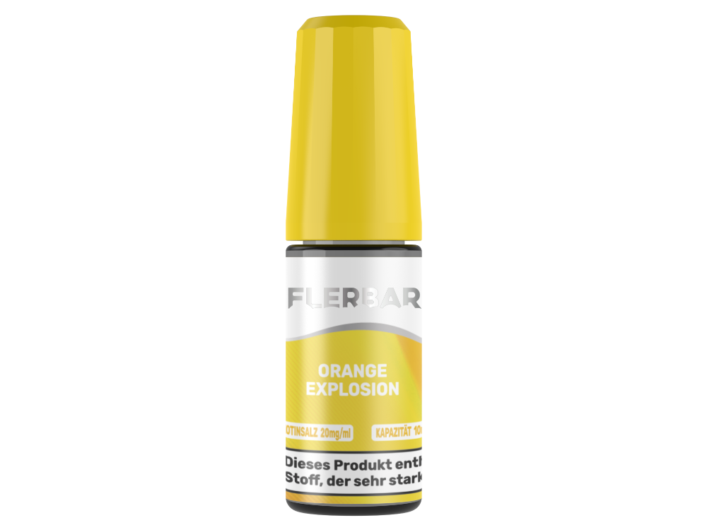 Flerbar Liquid - Orange Explosion - 10ml Fertigliquid (Nikotinsalz)