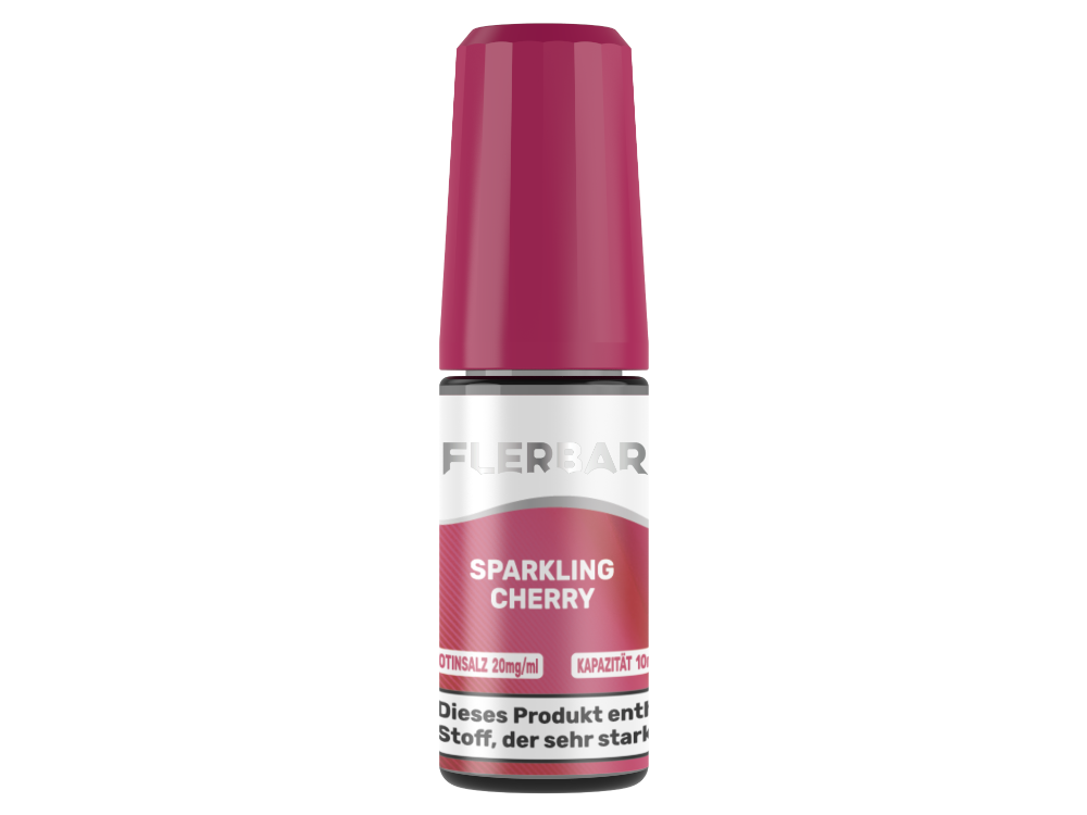 Flerbar Liquid - Sparkling Cherry - 10ml Ready-to-Equip (Nicotine Salt)