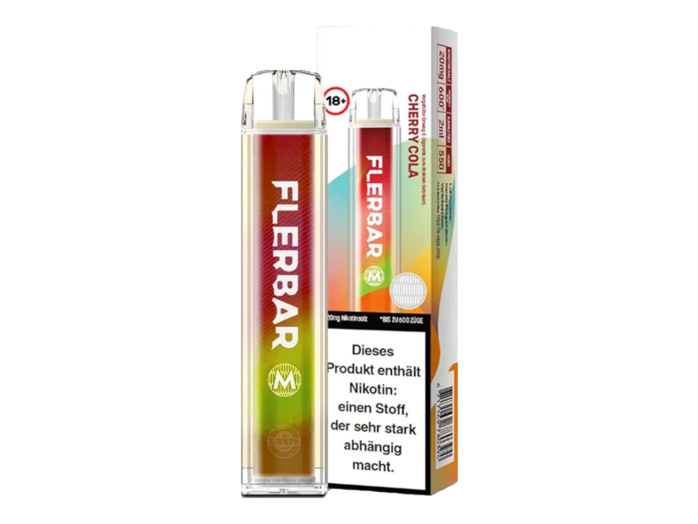 Flerbar - M - Einweg E-Zigarette (Nikotin)