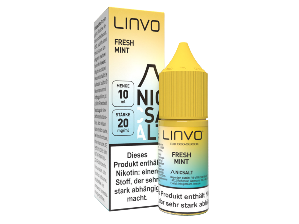 Linvo - Fresh Mint - 10ml Fertigliquid (Nikotinsalz)