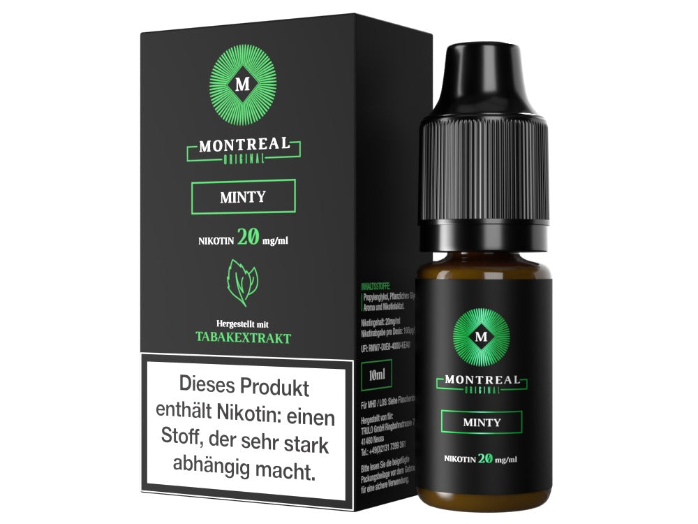 Montreal Original - Minty - 10ml Fertigliquid (Nikotinsalz)