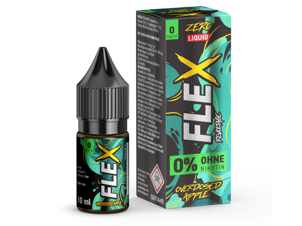 Revoltage - FLEX - Apple - 10ml Fertigliquid (Nikotinsalz)