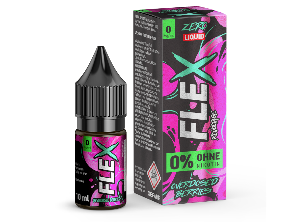 Revoltage - FLEX - Berries - 10ml Fertigliquid (Nikotinsalz)