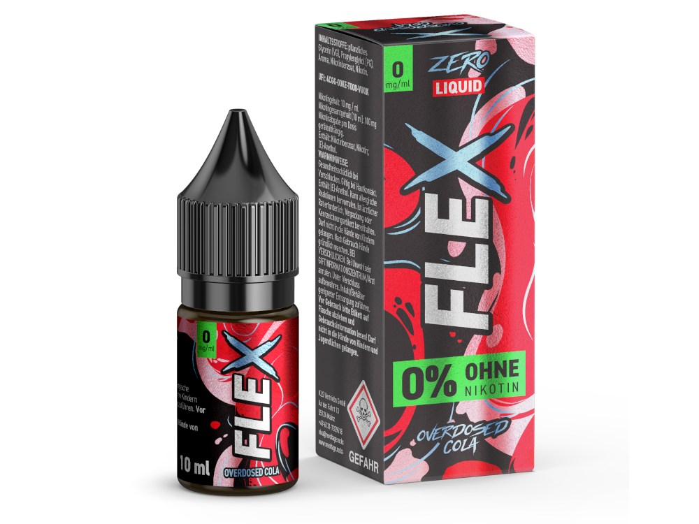 Revoltage - FLEX - Cola - 10ml Fertigliquid (Nikotinsalz)