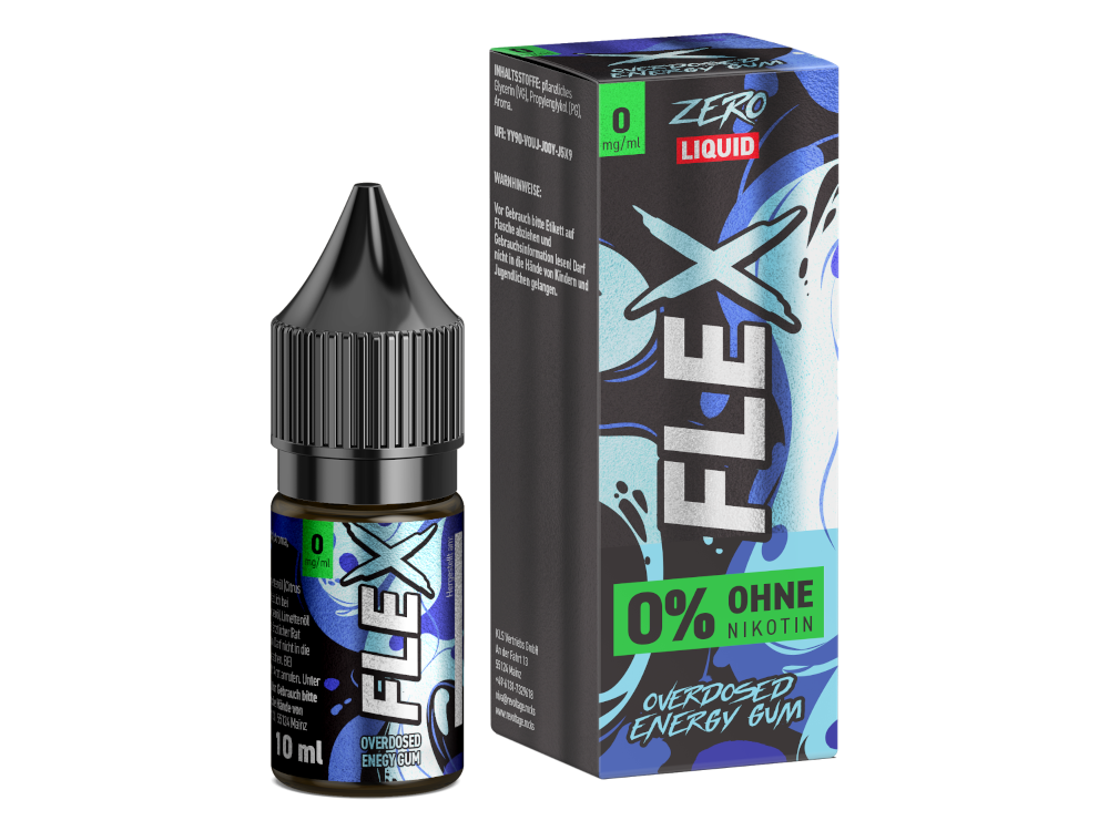 Revoltage - FLEX - Energy Gum - 10ml Fertigliquid (Nikotinsalz)
