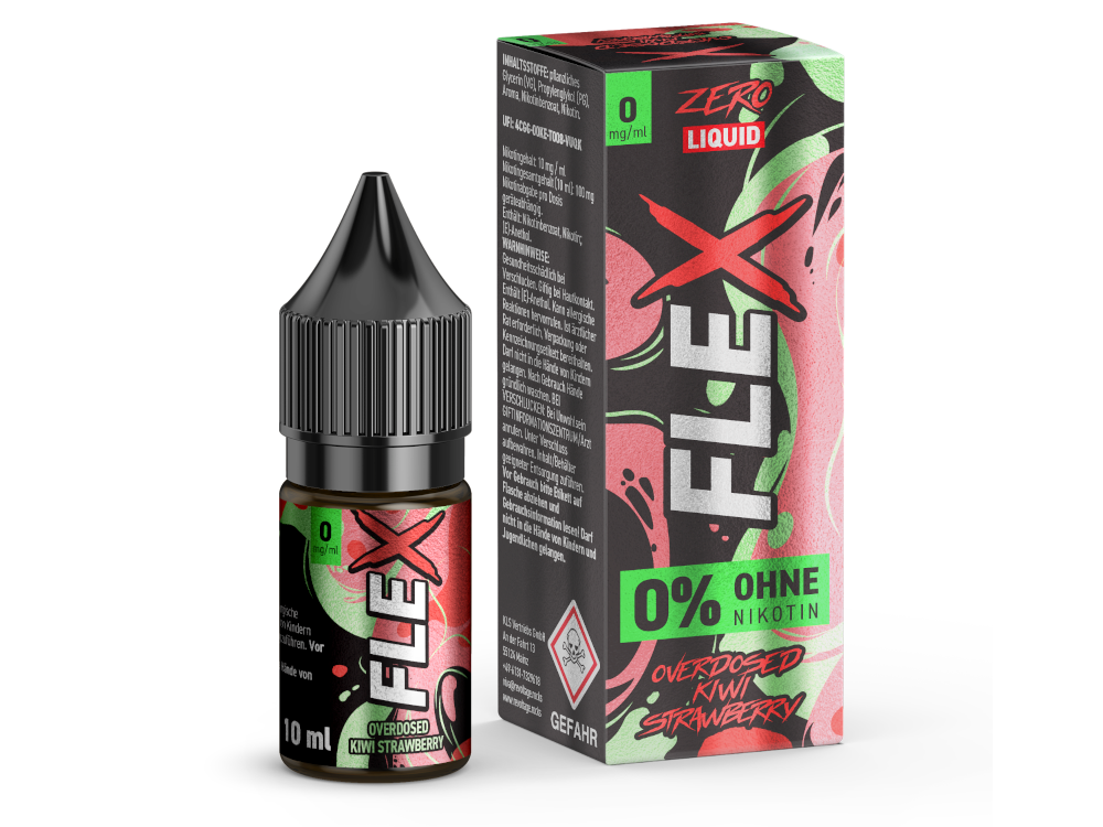 Revoltage - FLEX - Kiwi Strawberry - 10ml Fertigliquid (Nikotinsalz)