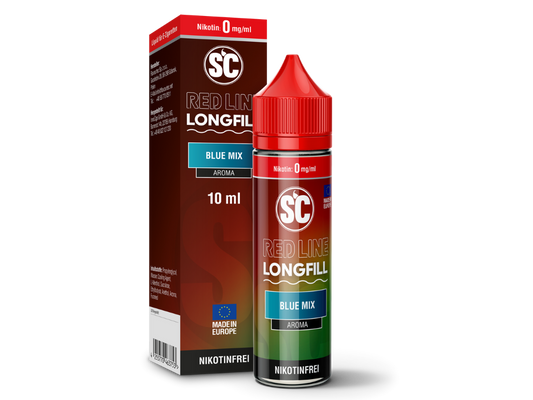 SC - Red Line - Blue Mix - Longfill Aroma 10ml (60ml Flasche)