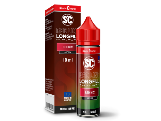SC - Red Line - Red Mix - Longfill Aroma 10ml (60ml Flasche)