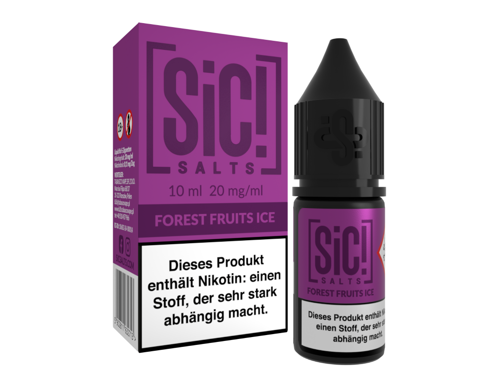 SiC! Salts - Forest Fruits Ice - 10ml Fertigliquid (Nikotinsalz)