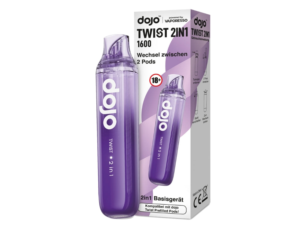 Vaporesso - Dojo - Twist 2in1 - 950mAh Akku (für Prefilled Pods)
