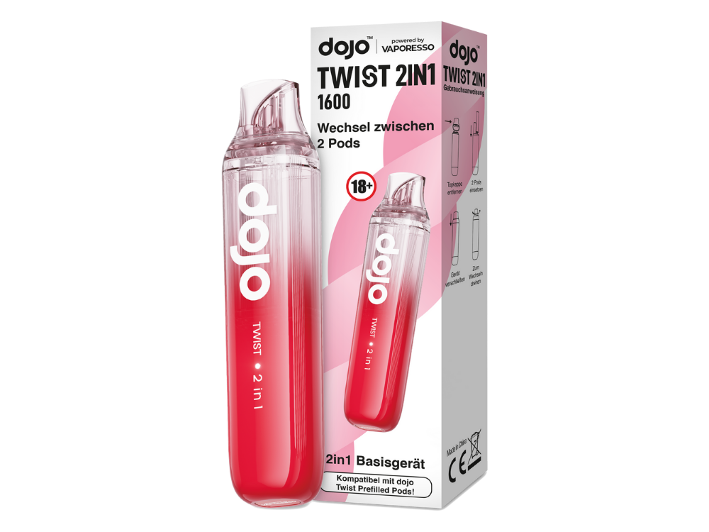Vaporesso - Dojo - Twist 2in1 - 950mAh Akku (für Prefilled Pods)