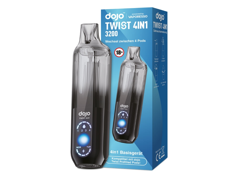Vaporesso - Dojo - Twist 4in1 - 950mAh Akku (für Prefilled Pods)