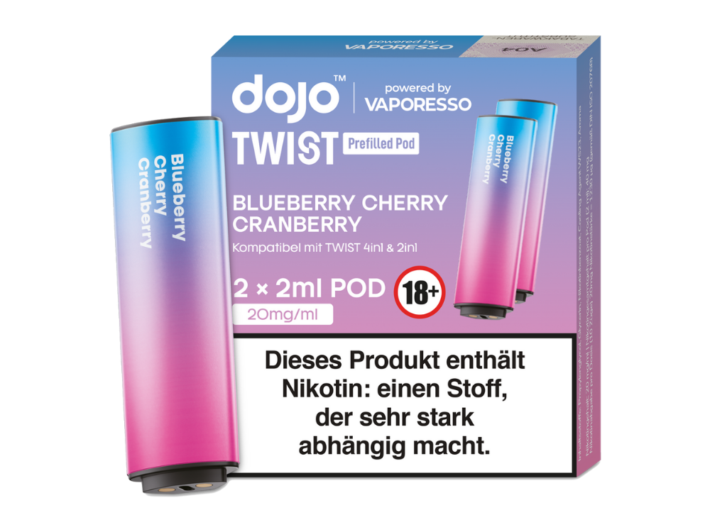 Vaporesso - Dojo - Twist - 2ml Prefilled Pods (2 Stück)