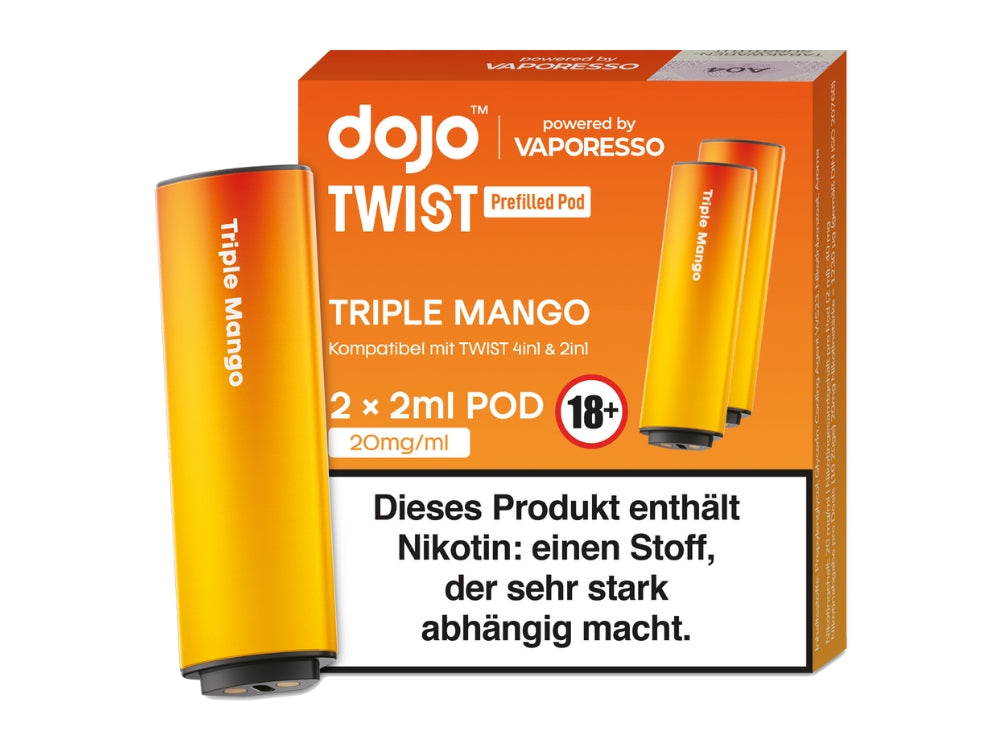 Vaporesso - Dojo - Twist - 2ml Prefilled Pods (2 Stück)