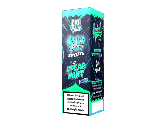 Bad Candy Liquids - Juicd - Spearmint - 10ml Fertigliquid (Nikotinsalz) - Spearmint 1er Packung 20 mg/ml - Vapes4you