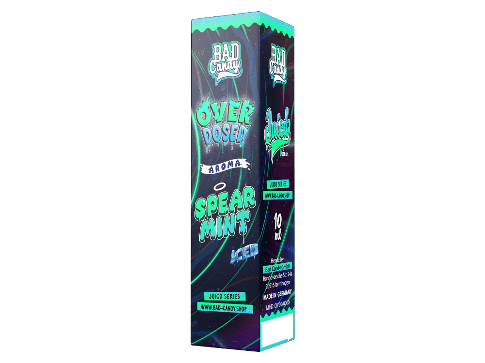 Bad Candy Liquids - Juicd - Spearmint - Longfill Aroma 10ml (60ml Flasche) - Spearmint 1er Packung - Vapes4you